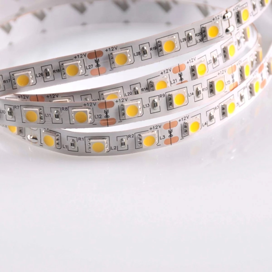 Светодиодная лента для ванной комнаты 5 м LED/45W/12V IP65 белый