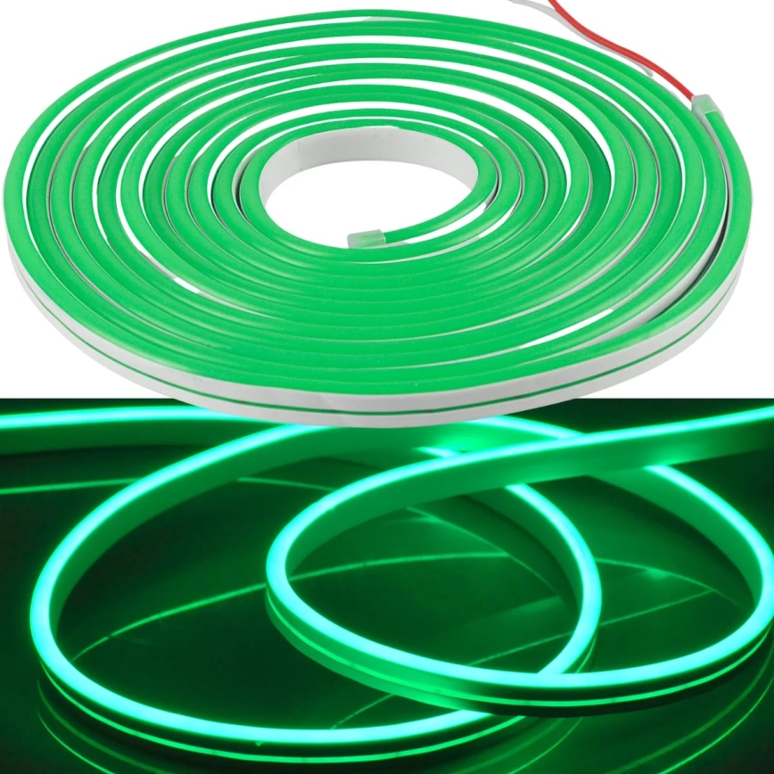 Светодиодная лента NEON 5 м LED/23W/12V IP65 зеленый