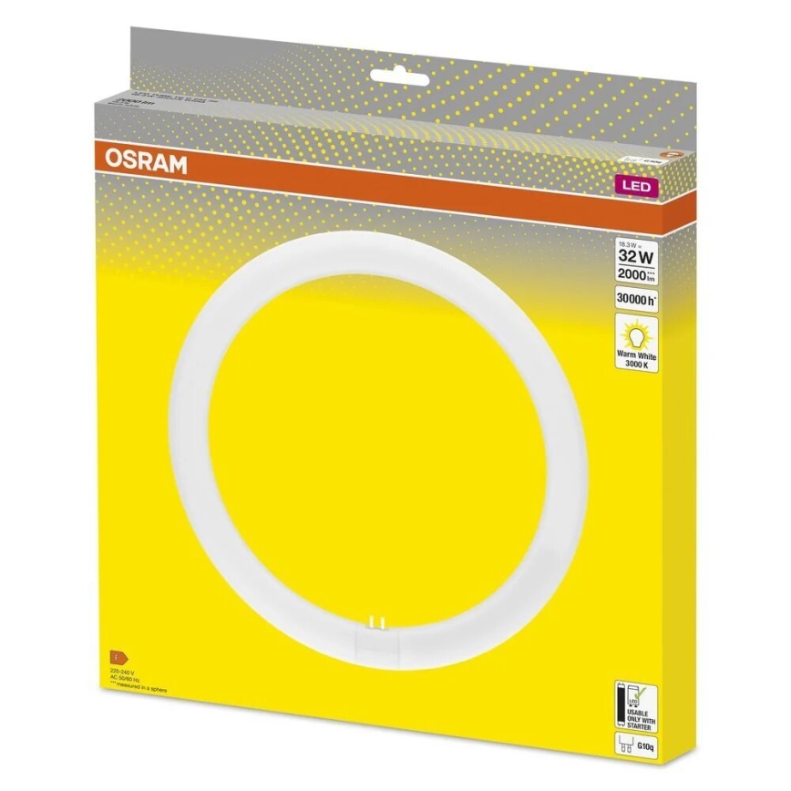 Светодиодная люминесцентная лампа G10q/18,3W/230V 3000K - Osram