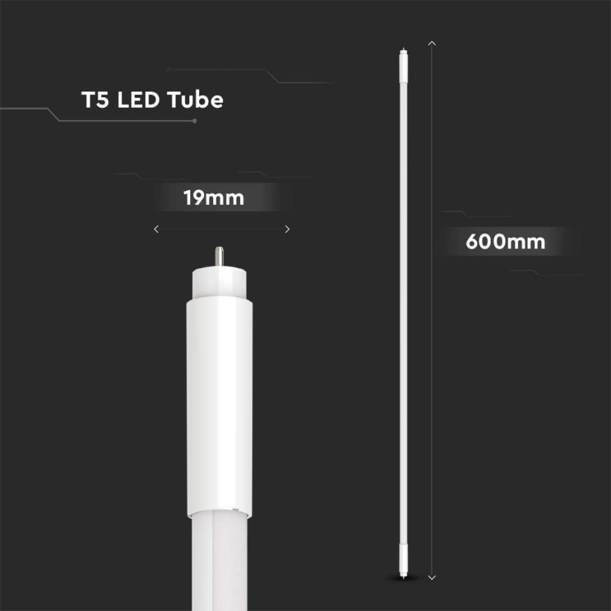 Светодиодная люминесцентная лампа T5 G5/8W/230V 4000K 60 см