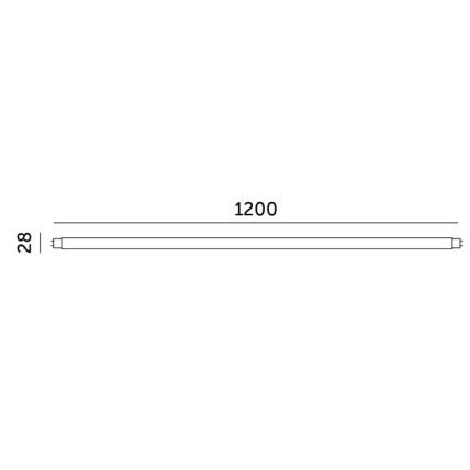 Светодиодная люминесцентная лампа T8 G13/18W/230V 4000K 120 см