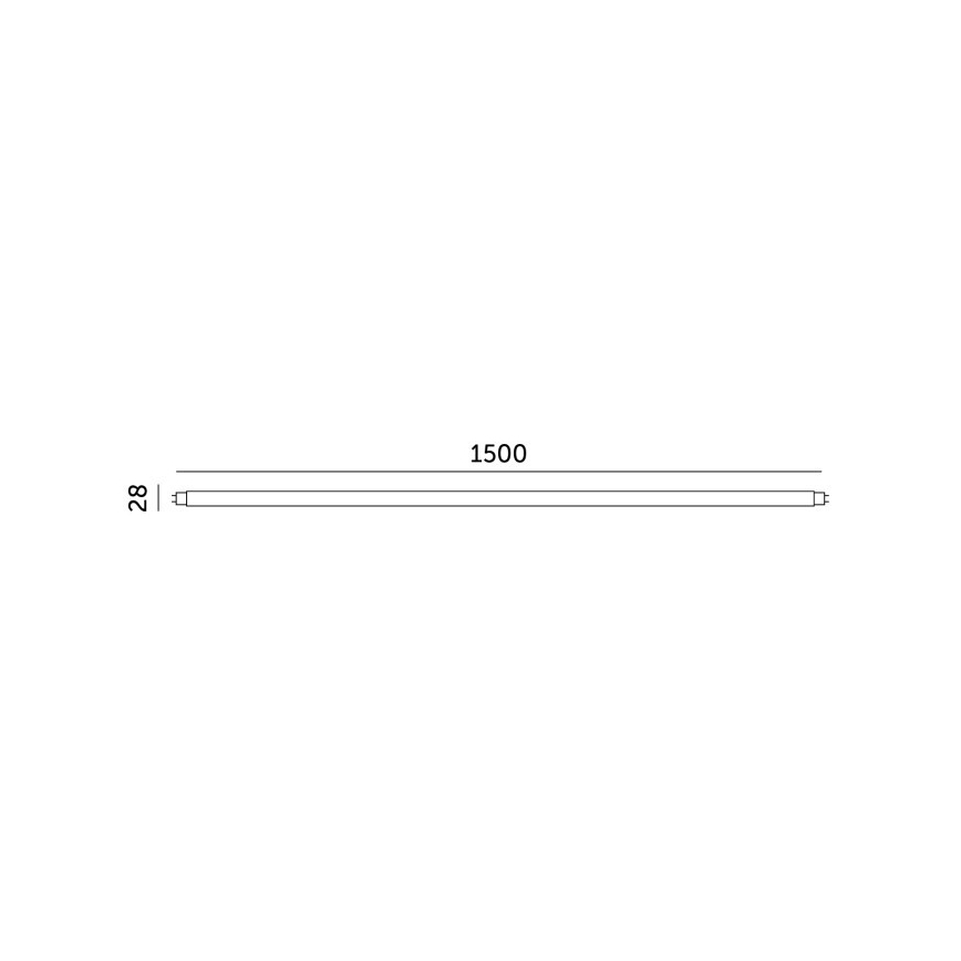 Светодиодная люминесцентная лампа T8 G13/22W/230V 4000K 150 см