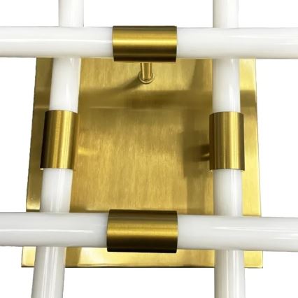 Светодиодная регулируемая накладная люстра LED/30Вт/230В 3000-6500К + пульт дистанционного управления