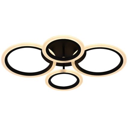 Светодиодная регулируемая накладная люстра LED/50Вт/230В 3000-6500К + пульт дистанционного управления