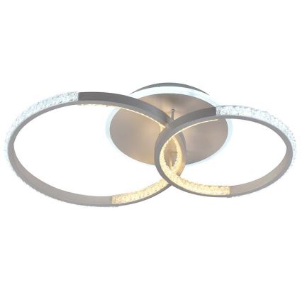 Светодиодная регулируемая накладная люстра LED/55W/230V 3000-6500K с дистанционным пультом управления