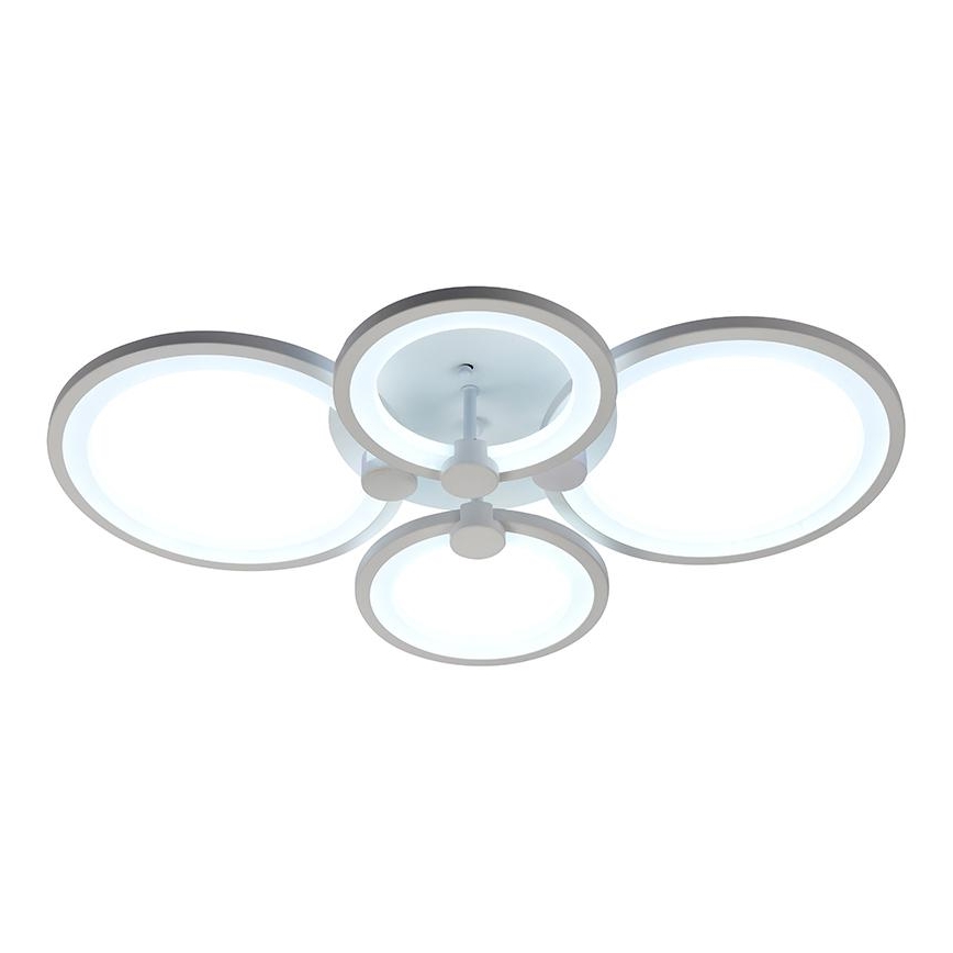 Светодиодная регулируемая накладная люстра LED/65Вт/230В 3000-6500К + пульт дистанционного управления