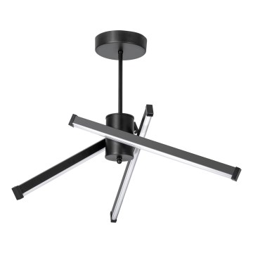 Светодиодная люстра на штанге 3xLED/10W/230V 3000-6500K диаметр 62 см черный