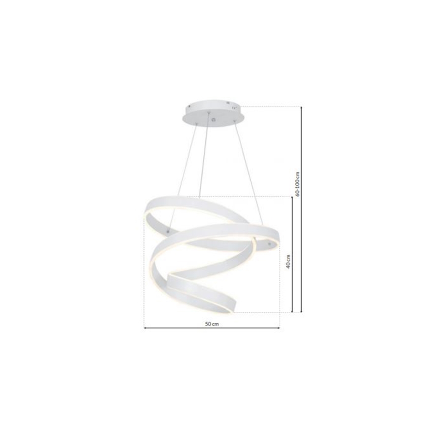 Светодиодная люстра на тросе ANDROMEDA LED/45W/230V
