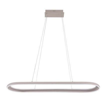 Светодиодная люстра на тросе CASHMERE LED/80Вт/230В 30x100 см бежевая
