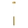 Светодиодная люстра на тросе GOLDIE 1xLED/5W/230V золотая