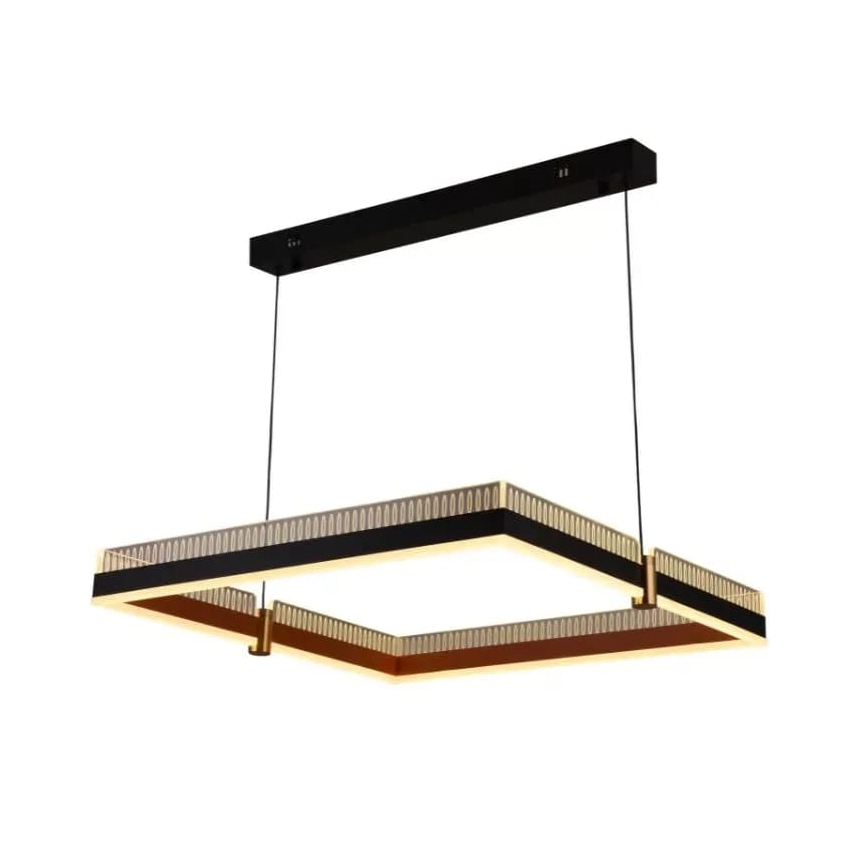 Светодиодная регулируемая люстра на тросе LED/100Вт/230В 3000-6500К + дистанционное управление