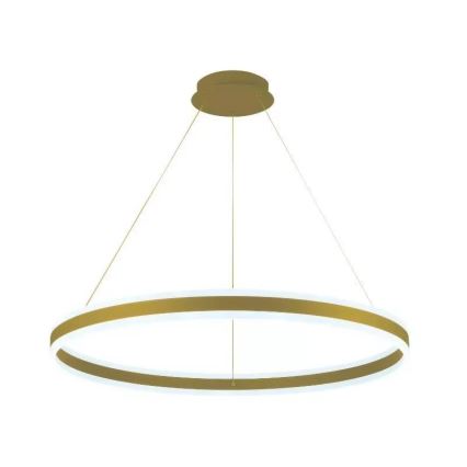 Светодиодная регулируемая люстра на тросе LED/110 Вт/230 В 3000-6500K диам. 80 см + пульт дистанционного управления