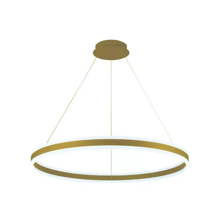 Светодиодная регулируемая люстра на тросе LED/110 Вт/230 В 3000-6500K диам. 80 см + пульт дистанционного управления