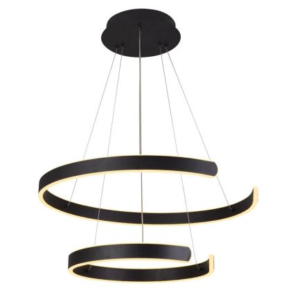Светодиодная регулируемая люстра на тросе LED/120Вт/230В 3000-6500K диаметр 60 см + пульт дистанционного управления