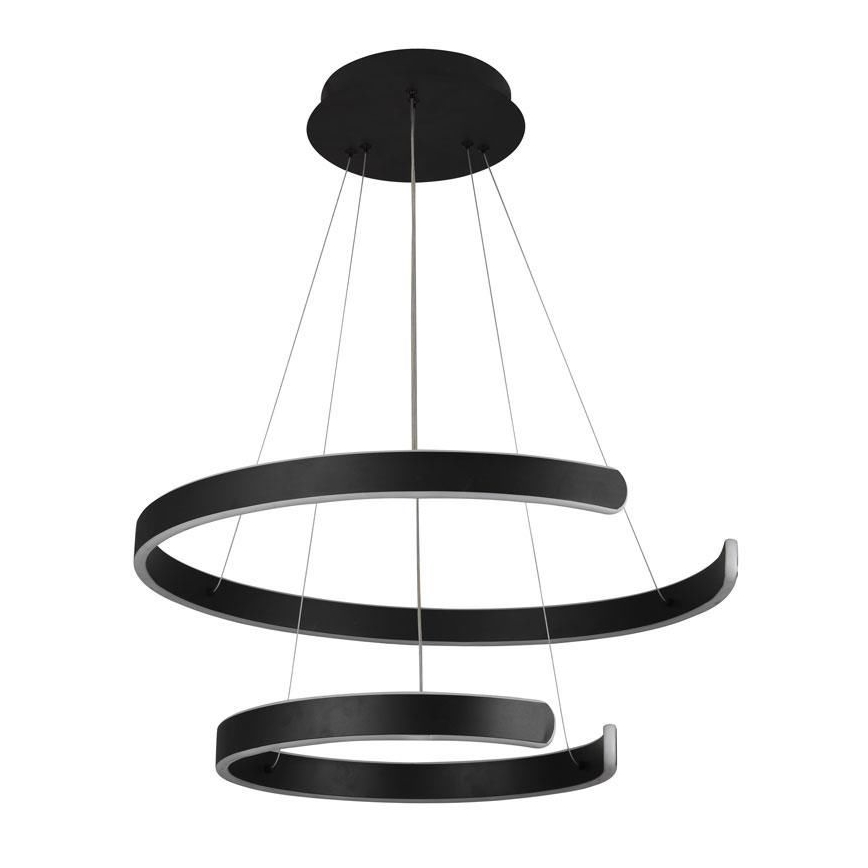 Светодиодная регулируемая люстра на тросе LED/120Вт/230В 3000-6500K диаметр 60 см + пульт дистанционного управления
