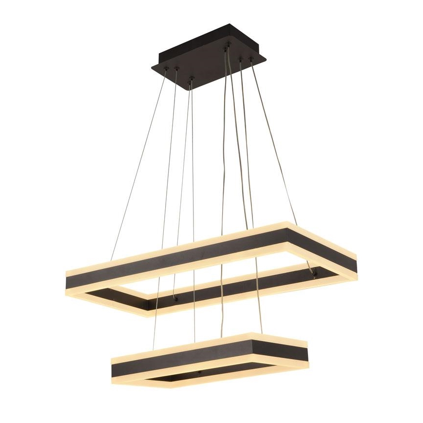 Светодиодная регулируемая люстра на тросе LED/130Вт/230В 3000-6500К + пульт дистанционного управления