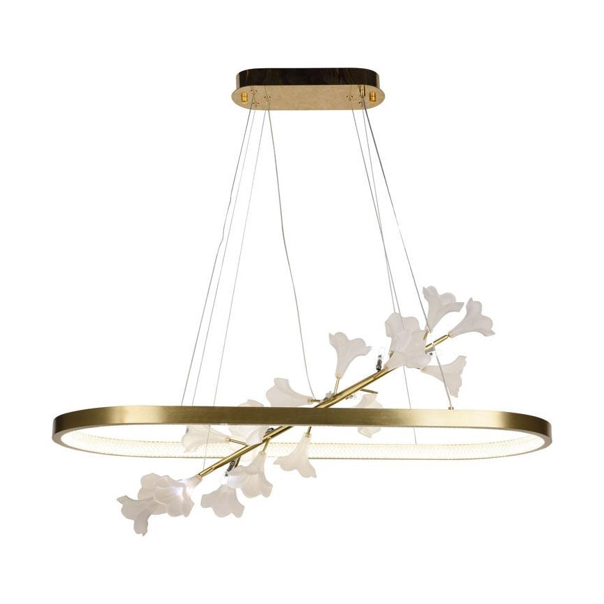 Светодиодная регулируемая люстра на тросе LED/65Вт/230В 3000-6500К + пульт дистанционного управления