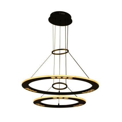 Светодиодная регулируемая люстра на тросе LED/65Вт/230В 3000-6500К + пульт дистанционного управления