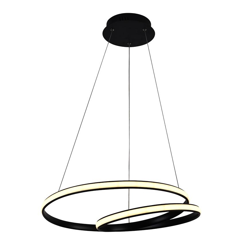 Светодиодная регулируемая люстра на тросе LED/65Вт/230В 3000-6500K диам. 56 см + пульт дистанционного управления