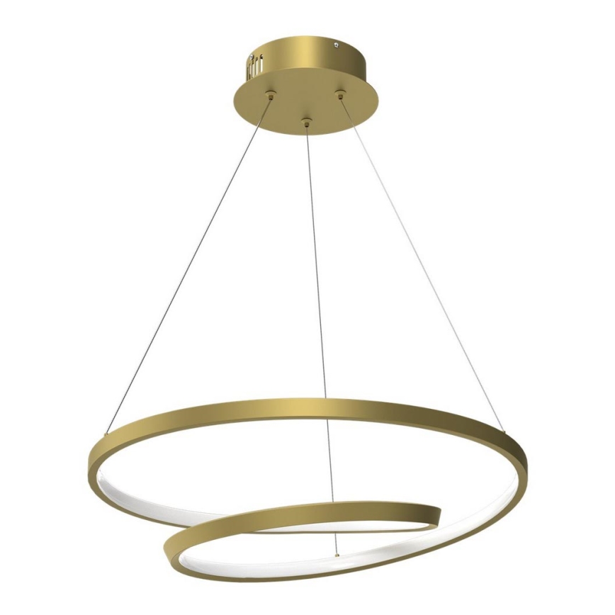 Светодиодная люстра на тросе LUCERO LED/48W/230V золотая
