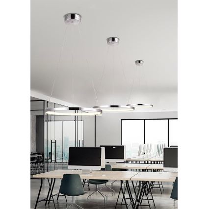 Светодиодная люстра на тросе LUNE LED/25W/230V