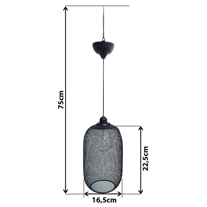 Светодиодная люстра на тросе с солнечной батареей MEGGY 1,2V IP44
