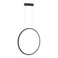 Светодиодная люстра на тросе SATURNO LED/28W/230V диам. 50 см IP44 антрацит