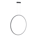Светодиодная люстра на тросе SATURNO LED/46W/230V диам. 80 см IP44 антрацит
