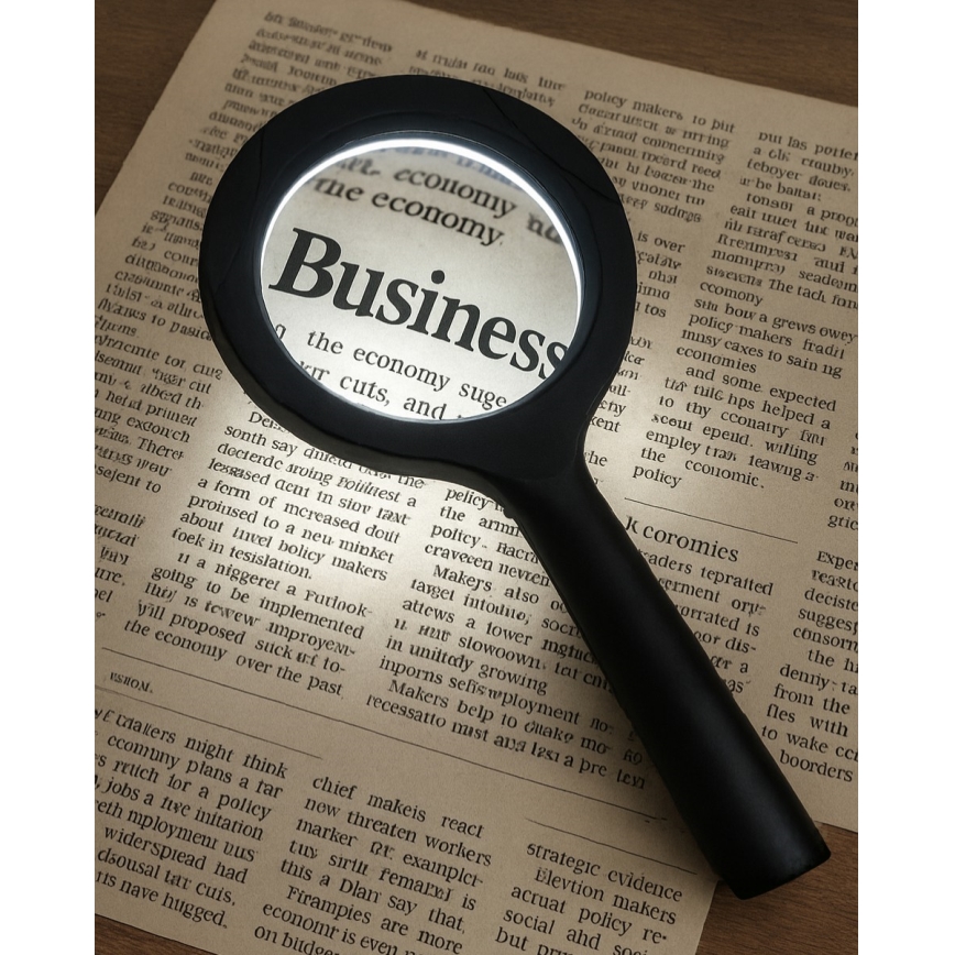 Светодиодная лупа с 3× увеличением и подсветкой LED/3W/2xAA, класс защиты IP22