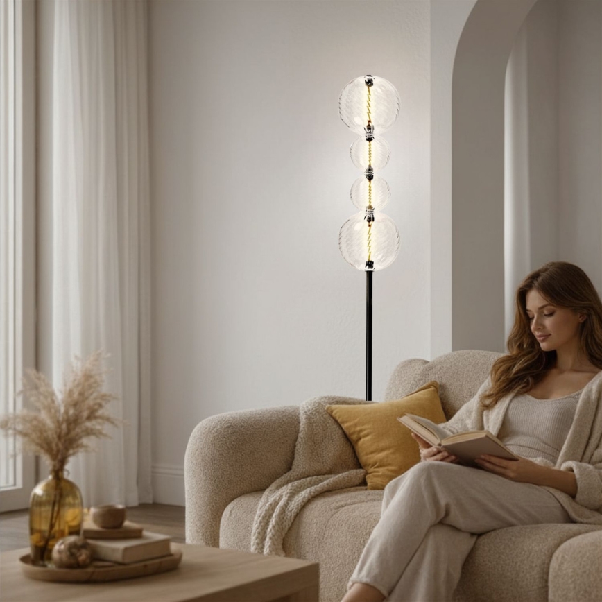 Светодиодная напольная лампа PLAYA LED/15W/230V черная