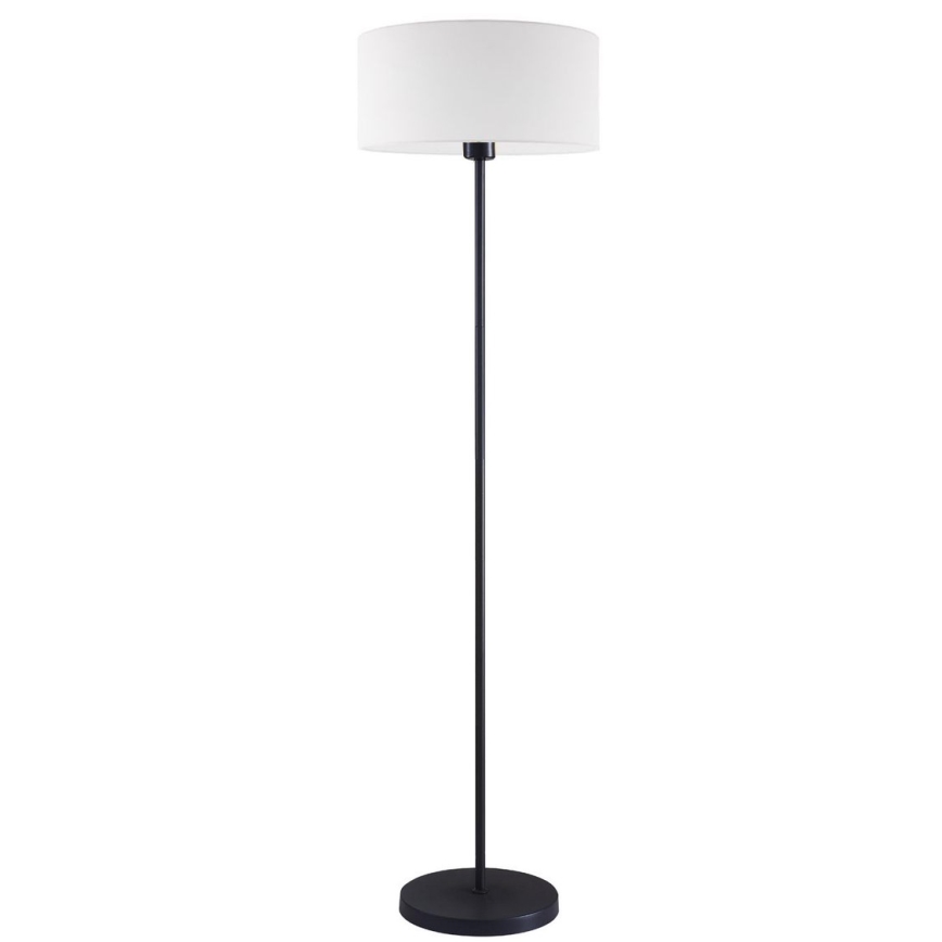 Светодиодная напольная лампа TUNJA 1xE27/20W/230V, диаметр 38 см, черный/белый