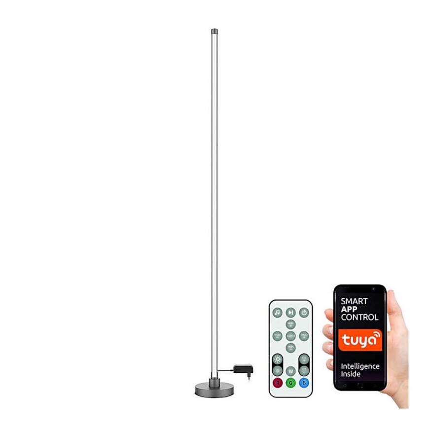 Светодиодная напольная RGB-лампа с регулированием яркости RAINBOW LED/18W/230V Wi-Fi Tuya + дистанционное управление