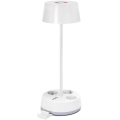 Светодиодная настольная лампа Aigostar RGBW с dimmer, розетками и USB, 4,6 Вт, 230 В, 3000/4000/6500K, белая