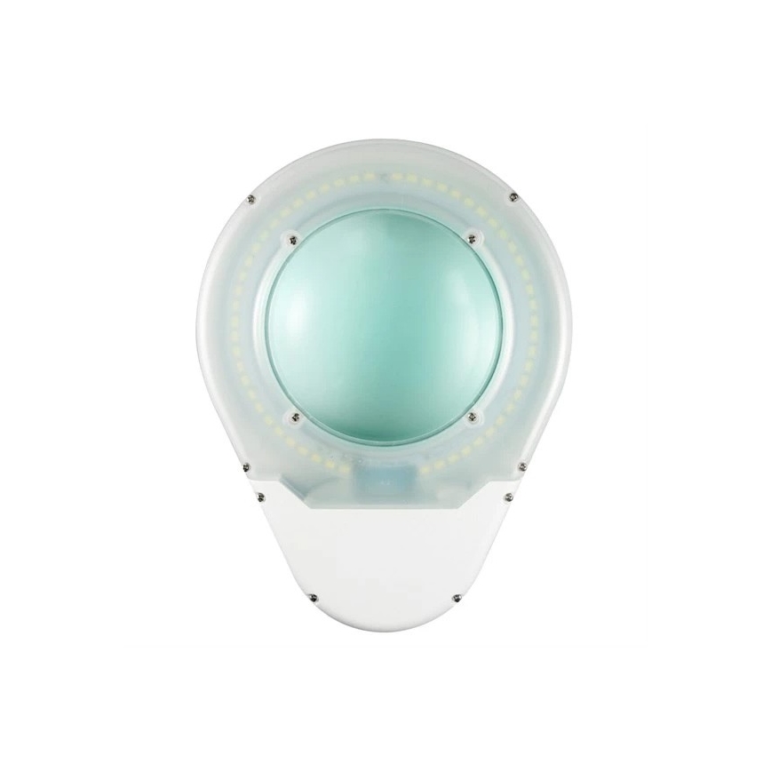 Светодиодная настольная лампа с лупой LED/9W/230V белая