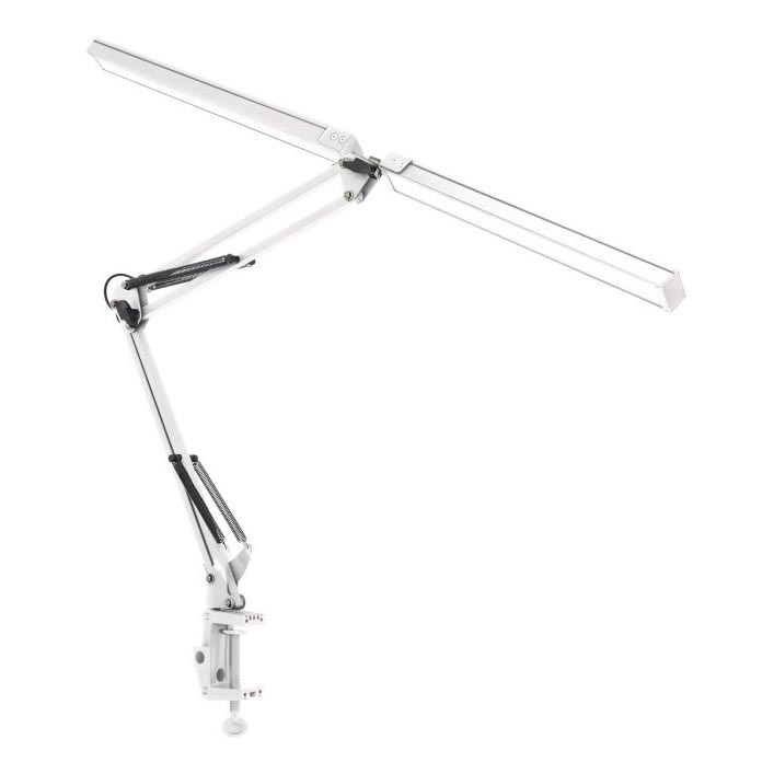 Светодиодная настольная лампа с регулированием яркости TENUIX DUO 2xLED/14W/230V 3000-6000K белый