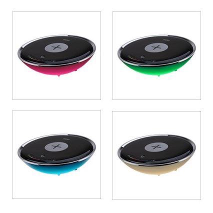 Светодиодная настольная RGB-лампа с беспроводной зарядкой LED/10W/230V