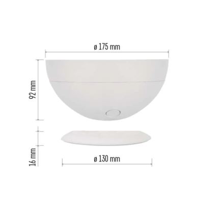 Светодиодная настольная RGB-лампа с регулированием яркости GoSmart LED/7W/230V Wi-Fi белый