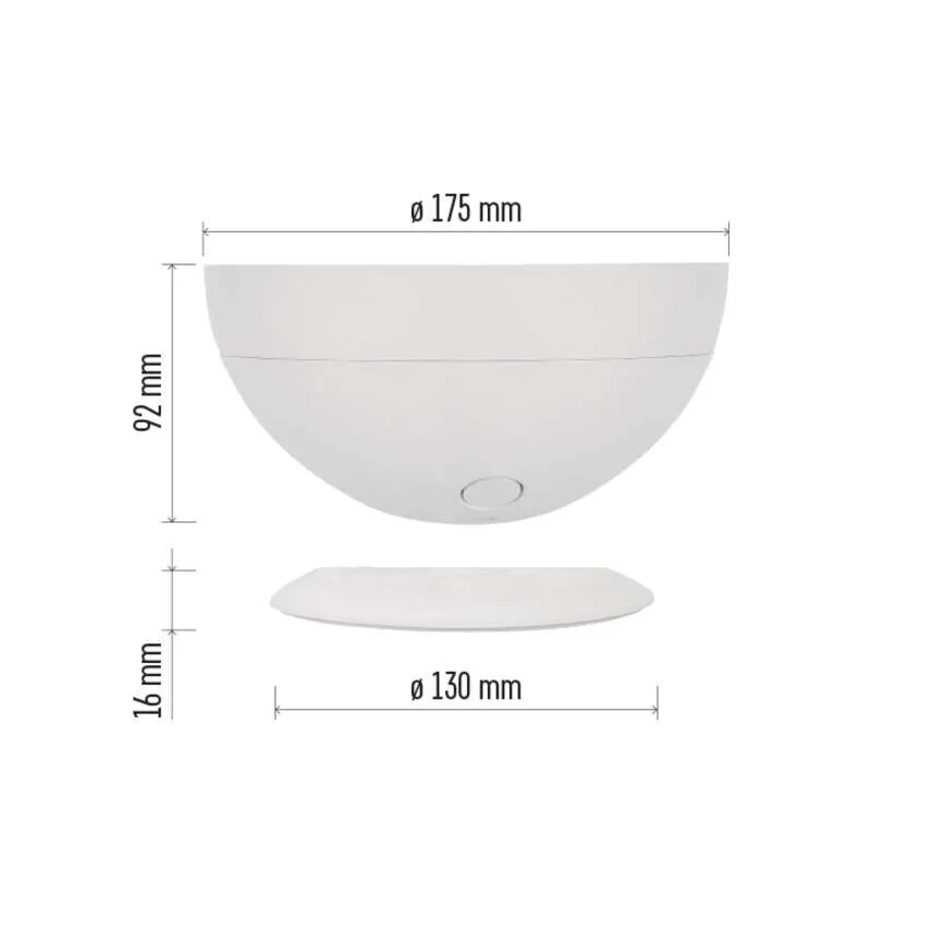 Светодиодная настольная RGB-лампа с регулированием яркости GoSmart LED/7W/230V Wi-Fi белый