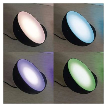 Светодиодная настольная RGB-лампа с регулированием яркости GoSmart LED/7W/230V Wi-Fi черный