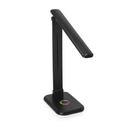 Светодиодная настольная RGBW-лампа с регулированием яркости NOBLITE LED/7W/5V 3000/4000/6500K черный