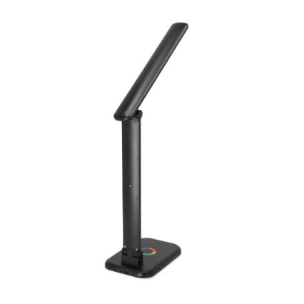 Светодиодная настольная RGBW-лампа с регулированием яркости NOBLITE LED/7W/5V 3000/4000/6500K черный