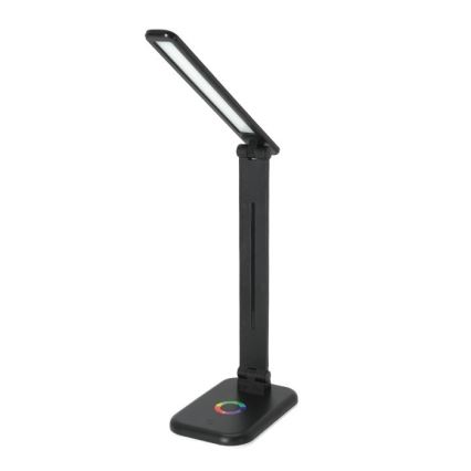 Светодиодная настольная RGBW-лампа с регулированием яркости NOBLITE LED/7W/5V 3000/4000/6500K черный