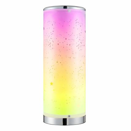 Светодиодная настольная RGBW-лампа с регулированием яркости STELLA MINI LED/5W/5V + дистанционное управление