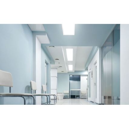 Светодиодная панель для подвесного потолка ALGINE DUO 2в1 LED/30Вт/230В 120x30 см