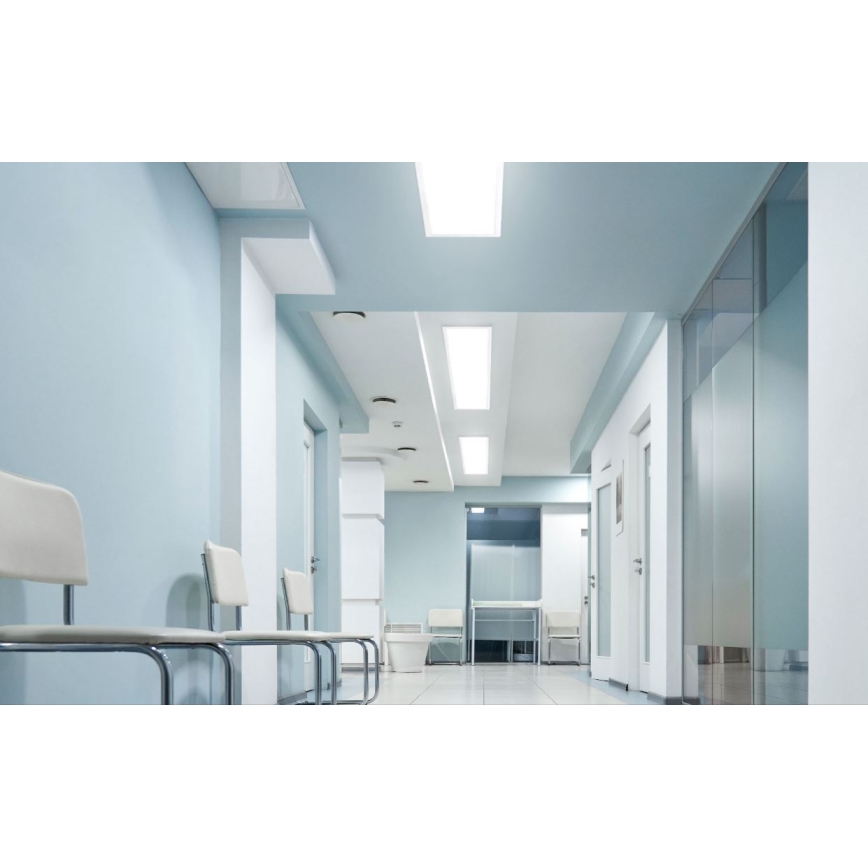 Светодиодная панель для подвесного потолка ALGINE DUO 2в1 LED/30Вт/230В 120x30 см