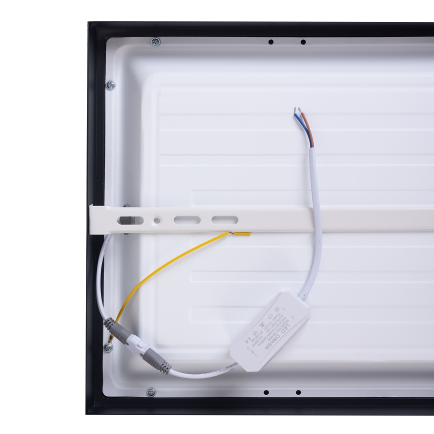 Светодиодная панель LED/36W/230V 4000K 30x60 см черный