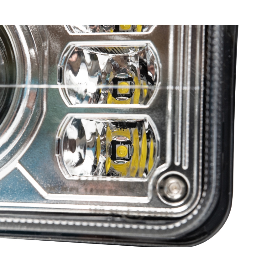 Светодиодная передняя фара на трактор LED/69W/10-30V IP69 5700K прямоугольный