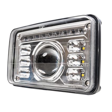 Светодиодная передняя фара на трактор LED/69W/10-30V IP69 5700K прямоугольный