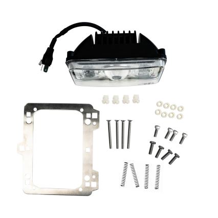 Светодиодная передняя фара на трактор LED/69W/10-30V IP69 5700K прямоугольный