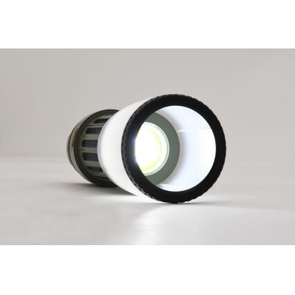Светодиодная переносная аккумуляторная лампа с уничтожителем насекомых LED/2W/1800mAh/3xAAA IPX4 зеленый